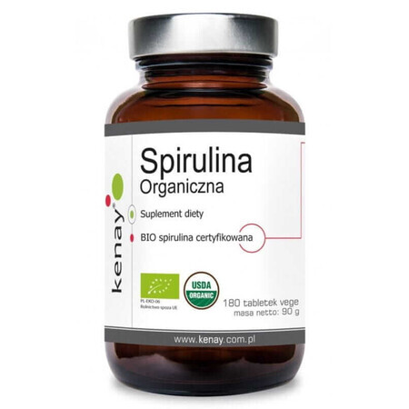 Espirulina ecológica (180 comprimidos) Kenay