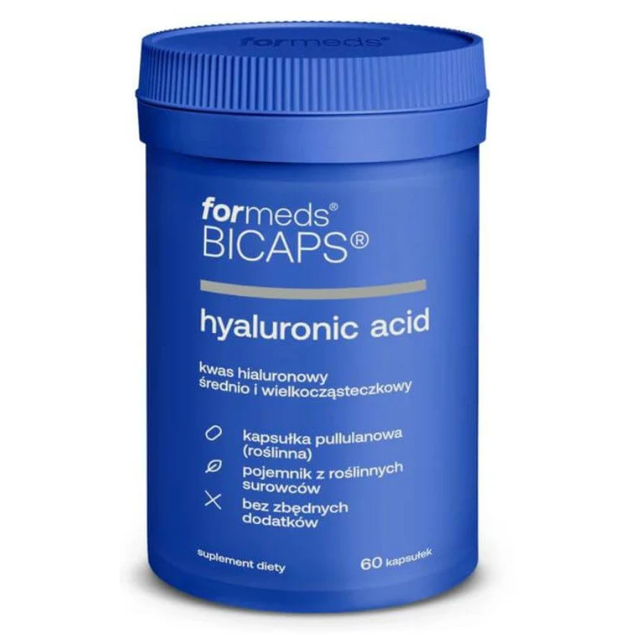 BICAPS Acide hyaluronique 200 mg 60 gélules, Formeds