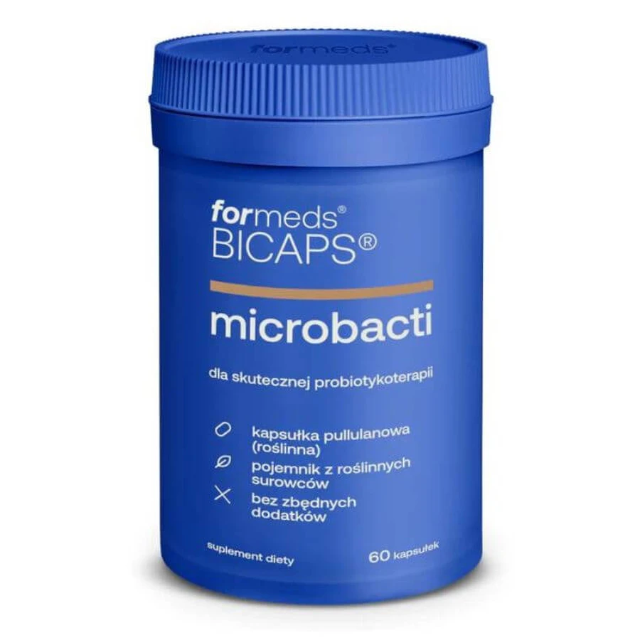 Bicaps Microbacti 60 microcapsule. Formede