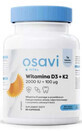 Osavi Vitamin D3 2000IU + K2 100mcg - 60 Weichkapseln