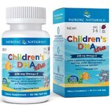 DHA xtra for kids 636mg Blackberry Omega-3 (90 caps) Nordic Naturals