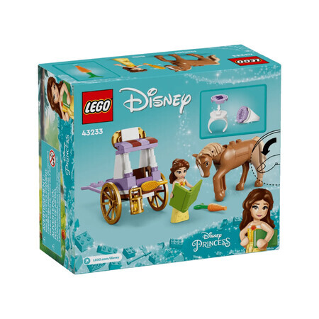 La cascade de l'histoire de Belle, 5+ ans, 43233, Lego Disney Princesse