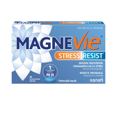 MagneVie Stress Resist Ashwagandha, 30 Filmtabletten, Sanofi