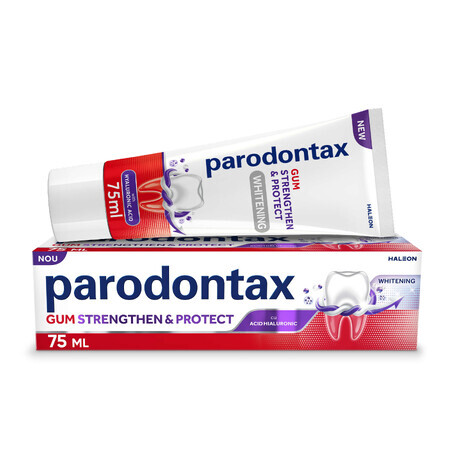 Toothpaste Gum Strengthen & Protect, Whitening, 75 ml, Parodontax