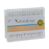 Organic cotton swabs, 200 pieces, Naturalesse