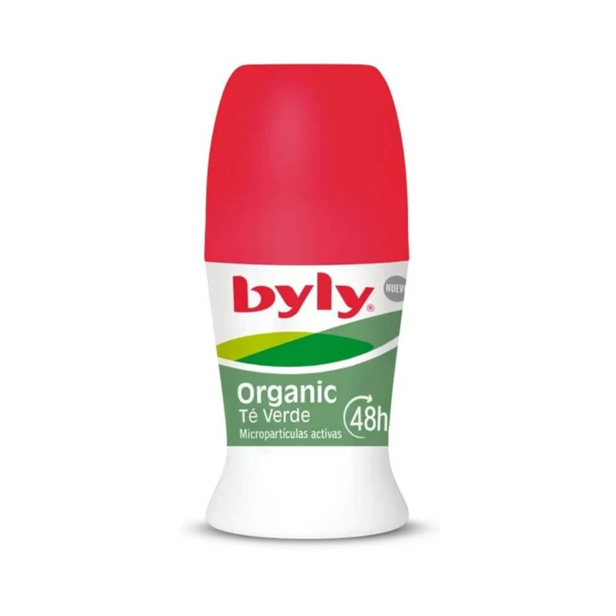 Bio Roll - On Deodorant mit Minze und grünem Tee Fresh Active, 50 ml, Byly