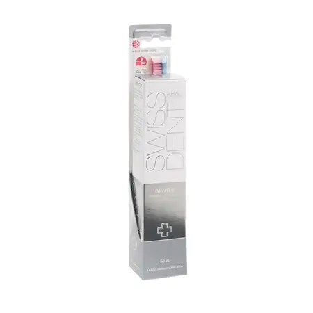 Set Pasta blanqueadora para dientes sensibles + Cepillo de dientes extra suave, 50 ml + 1 pieza, Swissdent