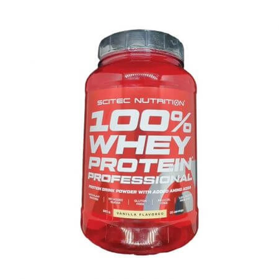 100% Whey Protein Professional mit Vanillegeschmack, 920 g, Scitec Nutrition