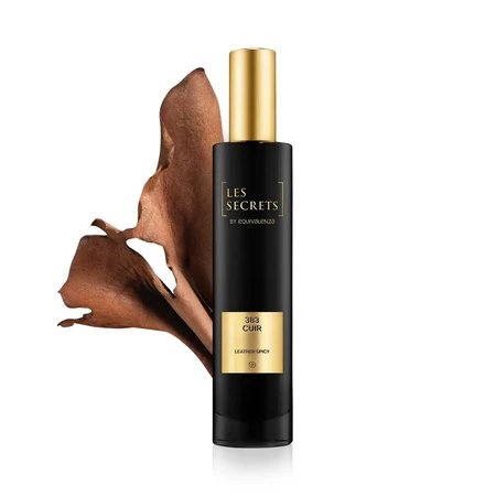 Unisex eau de parfum Les Secrets, Cuir 383, 50 ml, Equivalenza