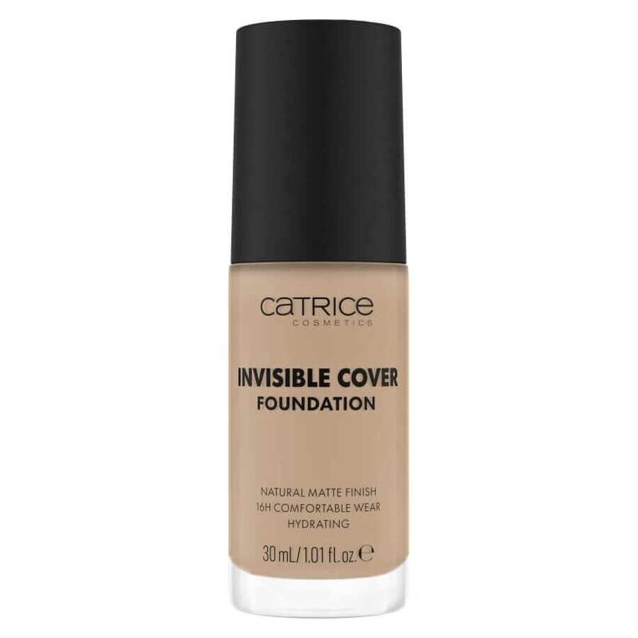 Fond de ten Invisible Cover Foundation, 017N, 30 ml, Catrice