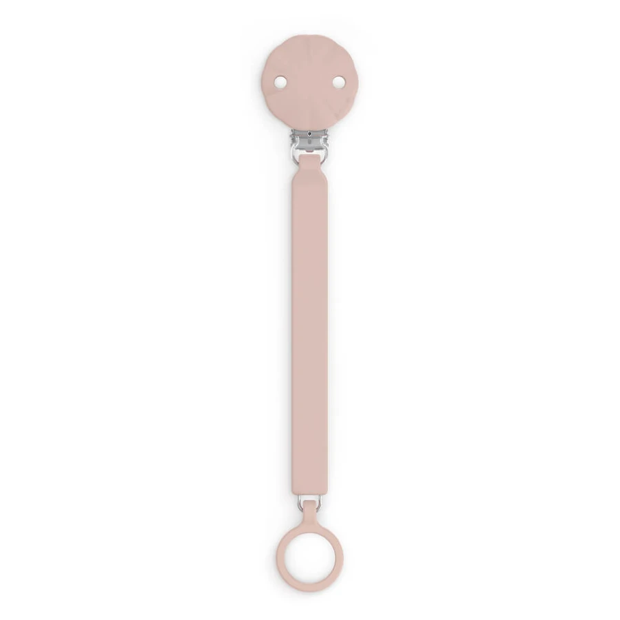 Cordón de silicona con clips para chupete Wonder, Rosa, Suavinex