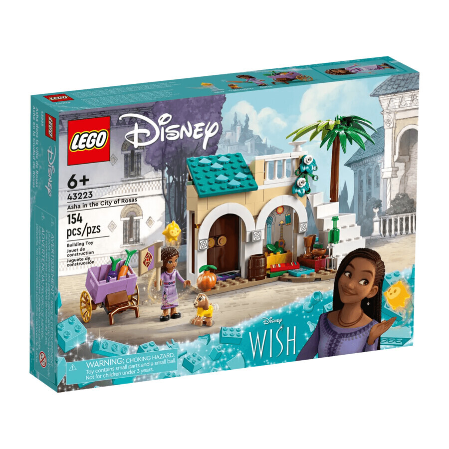 Wunsch Asha in der Stadt der Rosen, 6+ Jahre, 43223, Lego Disney Princess