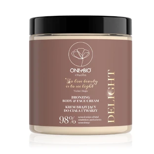 Crema abbronzante per viso e corpo, 250 ml, Onlybio