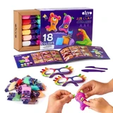 Kreationsset Air Clay, 18 Farben, + 3 Jahre, OktoClay