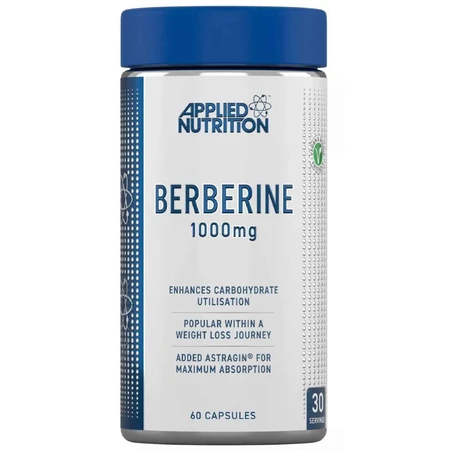 Berberin 1000 mg, 60 Kapseln, Angewandte Ernährung