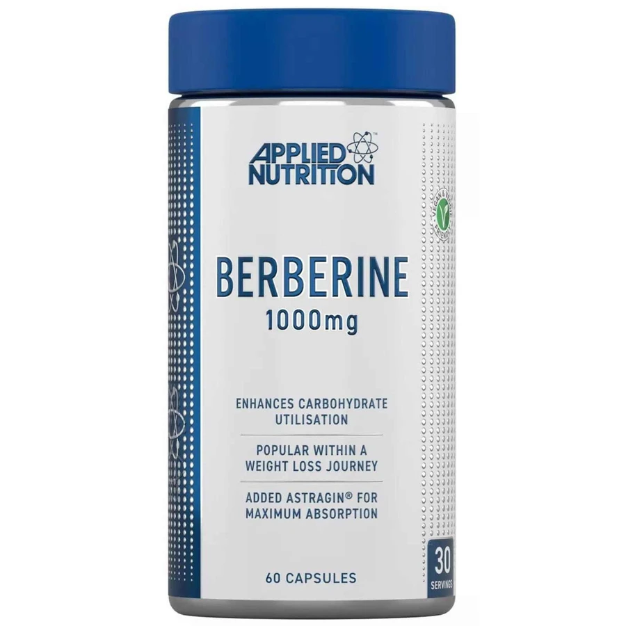 Berberin 1000 mg, 60 Kapseln, Angewandte Ernährung