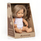 Lernpuppe, dunkelblond, +10 Monate, 38 cm, Miniland