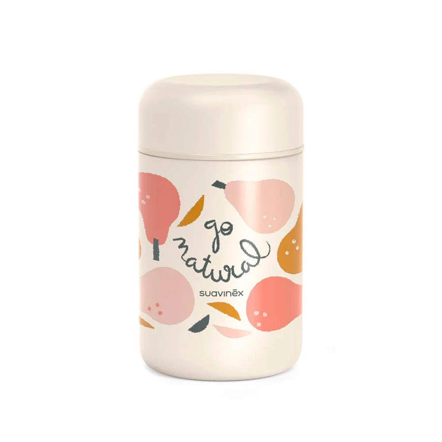 Termos na żywność Go Natural, gruszka, 400 ml, Suavinex: ceny i cechy