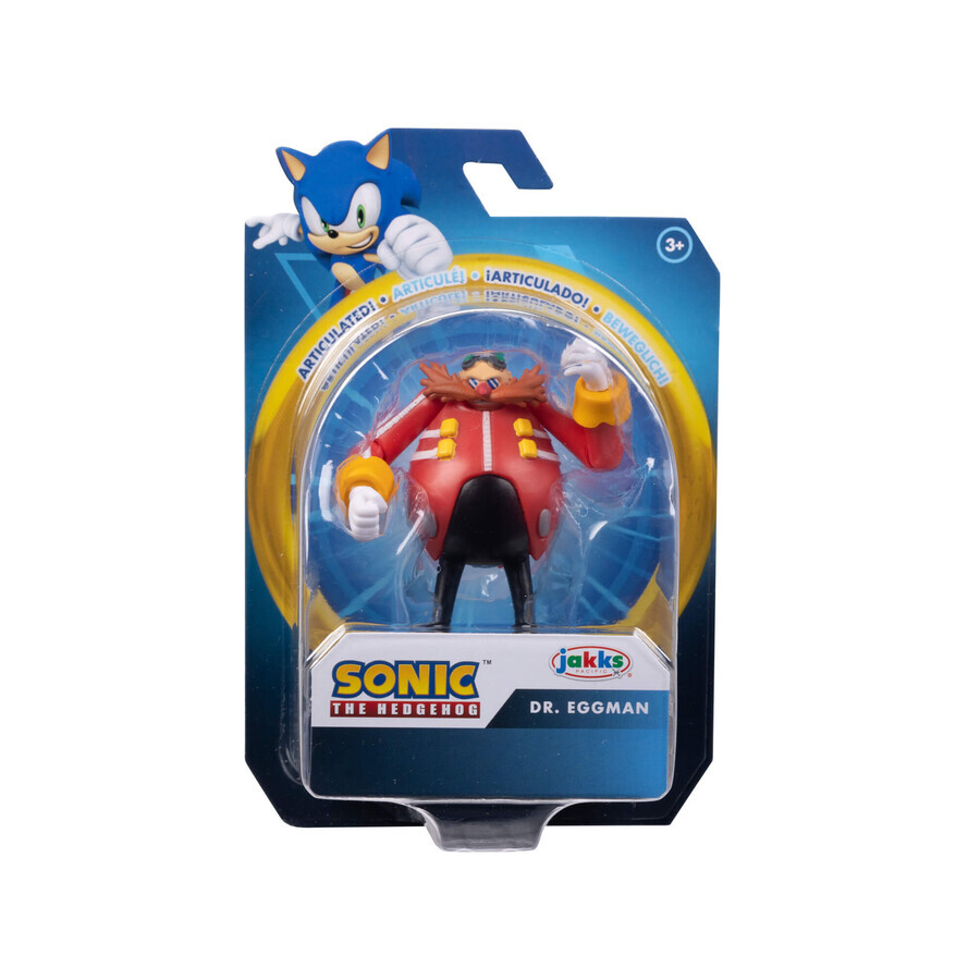 Figurine moderne Dr Eggman Sonic Dr Eggman, 6 cm, +3 ans, Nintendo