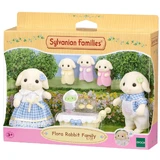 Set of 5 Flora Flora Bunny figurines Sylvanian Families, +3 years, Epoch