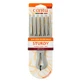 Hair styling comb with double row of bristles, 1 piece, Cantu
