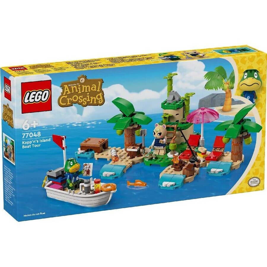 Kapp's Island Boat Tour Animal Crossing, 6+ años, 77048, Lego