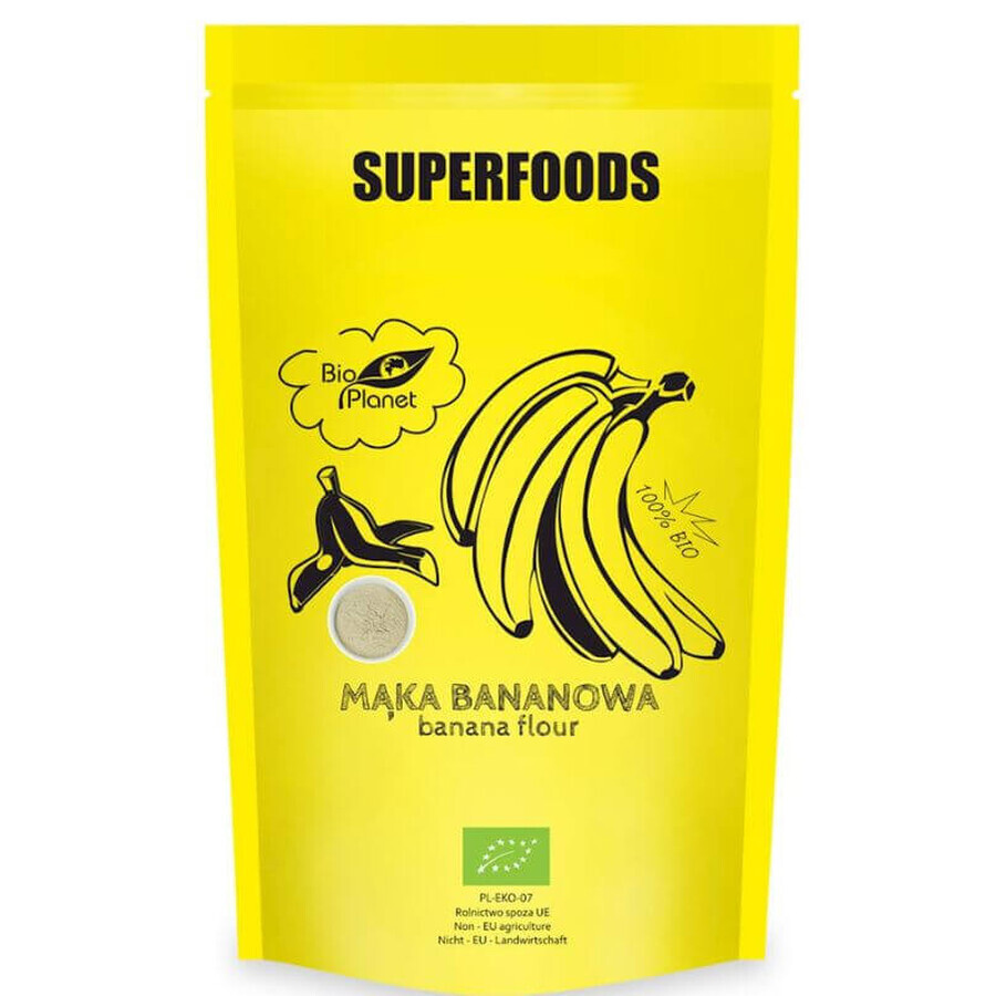 Organic Banana Flour 200g SUPERFOODS BIO PLANET