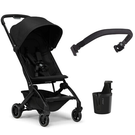 Aktionspaket Joolz Aer+ Kinderwagen mit 2 Zubehörteilen, Space Black, Joolz