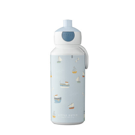 Sticla cu Pop-up, Sailors Bay, 400 ml, Little Dutch