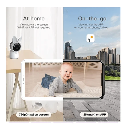 Camera de supraveghere Smart Wi-Fi 2k UHD Alnany-cam, Arenti