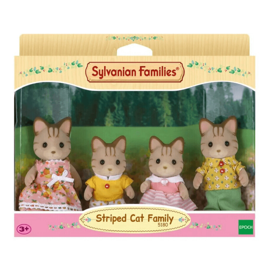 Set of 4 figurines Vargate Sylvanian Families, +3 years, Epoch