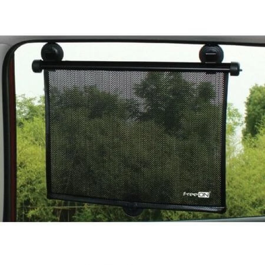 Car retractable sunshade, Black, FreeOn