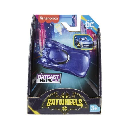 Batmobile Batwheels aus Metall, Maßstab 1:55, +3 Jahre, Fisher Price