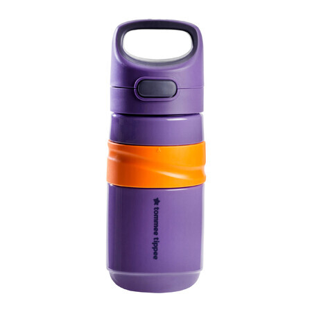 Paille Flip Top, +18 mois, violet, 500 ml, Tommee Tippee