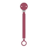 Lantisor din silicon cu clips pentru suzeta Wonder, Magenta, Suavinex