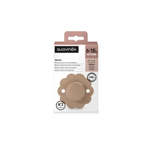 Siliconen fopspeen SX Pro Wonder, 6 - 18 maanden, Karamel, 1 stuk, Suavinex