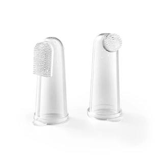 Silicone thimble in protective box, 2 pieces, Babyono