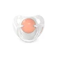 Sucette anatomique en silicone Dreams, 6-18 mois, Peach, 2 pièces, Suavinex