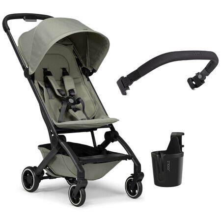 Aktionspaket Joolz Aer+ Kinderwagen mit 2 Zubehörteilen, Sage Green, Joolz