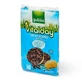 Expandierter Mais mit dunkler Schokoladenglasur ohne Zuckerzusatz, 4x25 g, Gullon