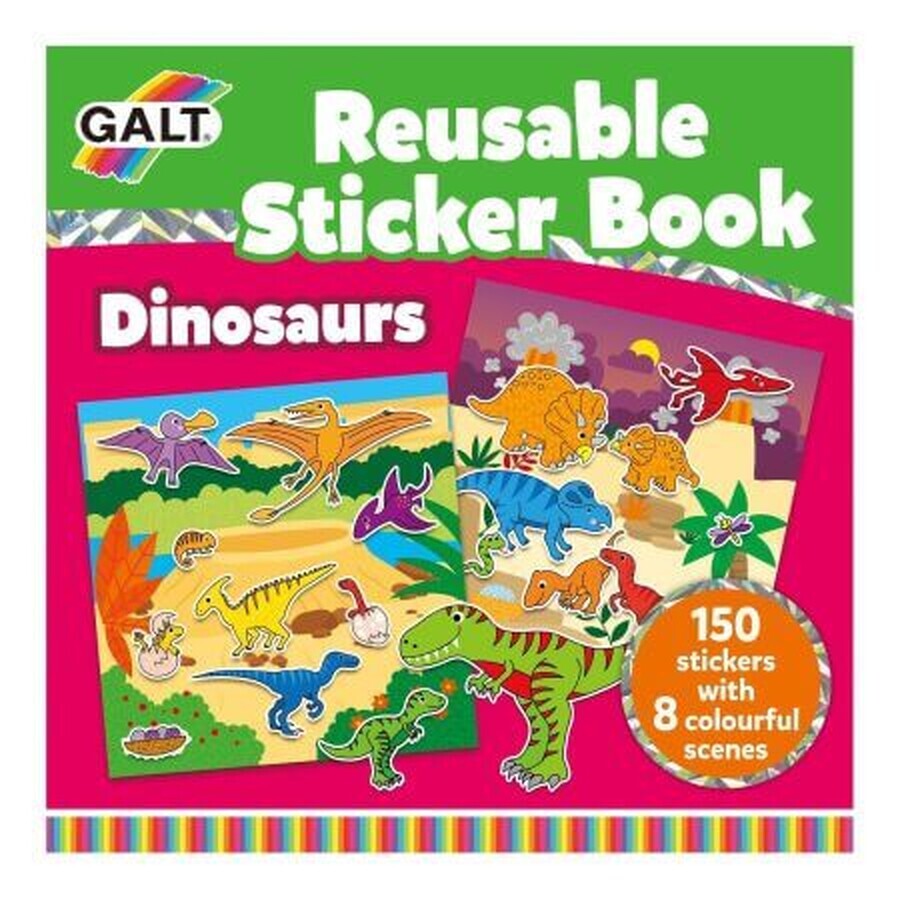 My sticker book Dinosaurs, Galt