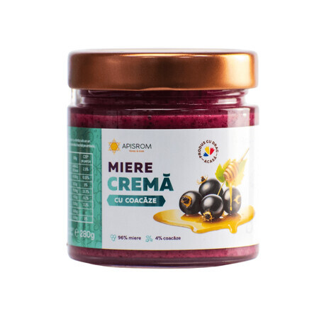 Cremehonig mit Johannisbeeren, 280 g, Apisrom