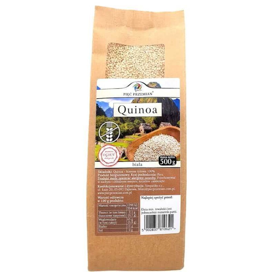 Weiße Quinoa - Quinoa 500g FIVE CHANGES