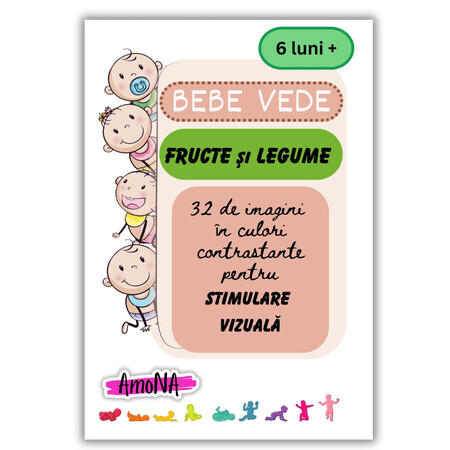 Baby Obst- und Gemüsekarton-Set Bebe Vede, +6 Monate, Amona