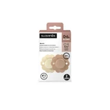 Silicone pacifier SX Pro Wonder, 0 - 6 months, Caramel Cream, 2 pcs, Suavinex