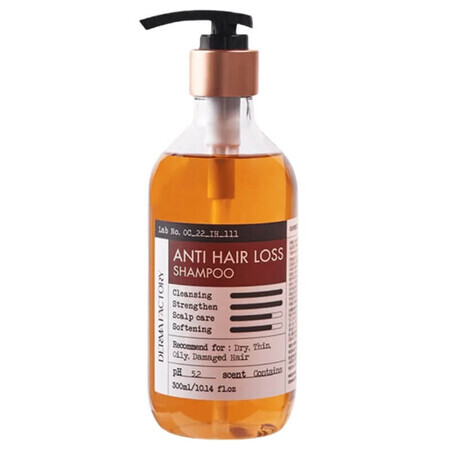 Anti-Haarausfall-Shampoo, 300 ml, Derma Factory