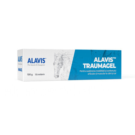 Traumagel gel per cani e cavalli, 100 g, Alavis