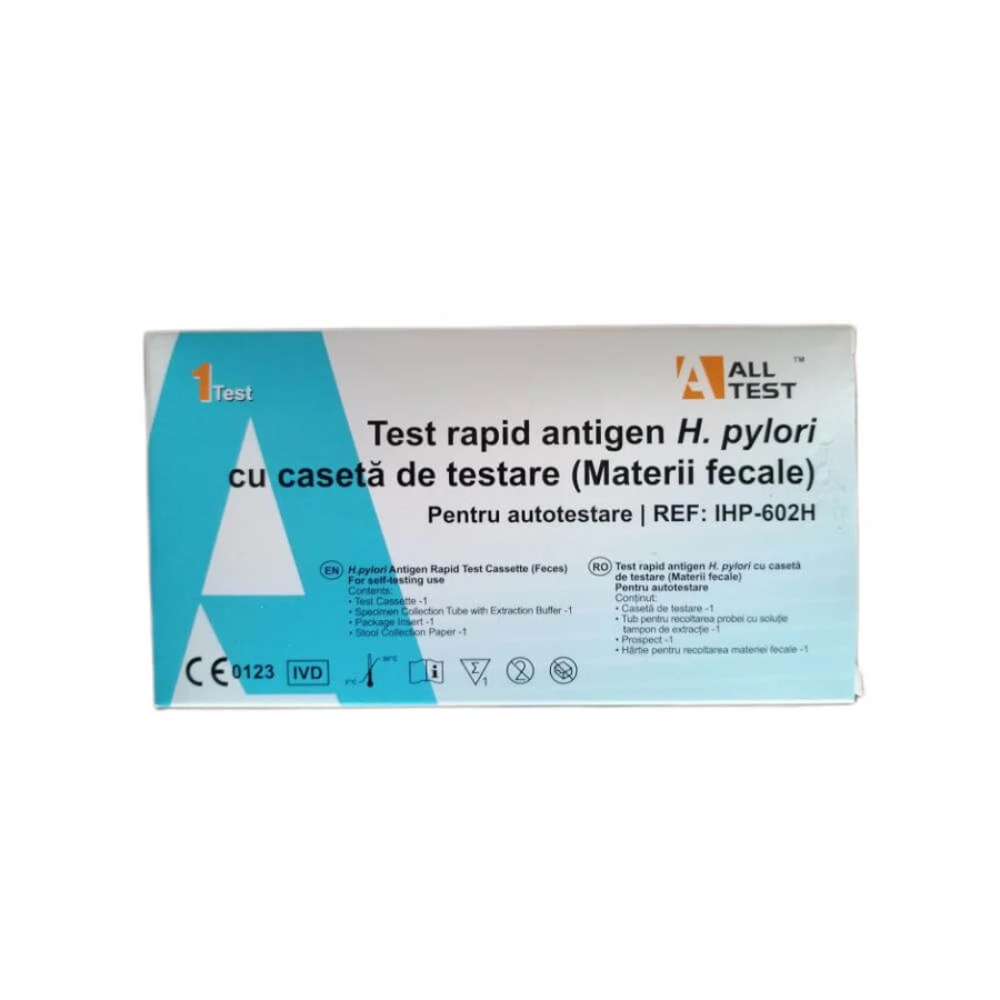 Antigen-Schnelltest für Helicobacter H.Pylori, 1 Stück, AllTest