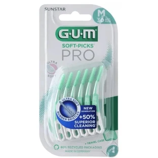 Interdentale ragers GUM Ultra Soft Picks PRO, M, 30 stuks, Sunstar Gum