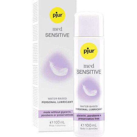 Gleitmittel auf Wasserbasis Med Sensitive, 100 ml, Pjur